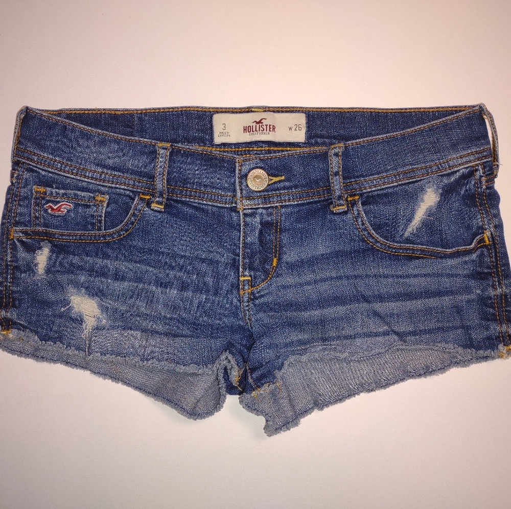 Hollister jean shorts